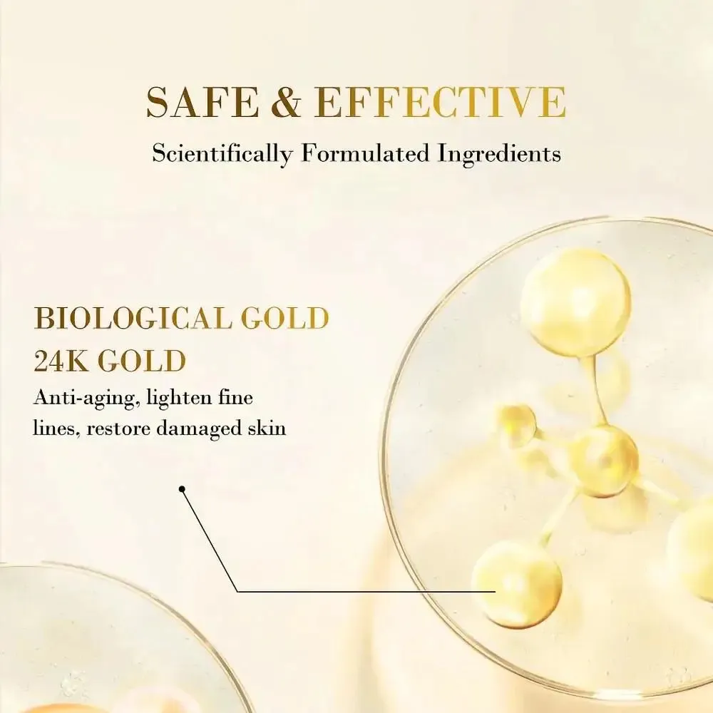 24K Gold Hyaluronic Acid Eye Mask For Dark Circles