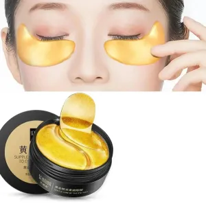 24K Gold Hyaluronic Acid Eye Mask For Dark Circles
