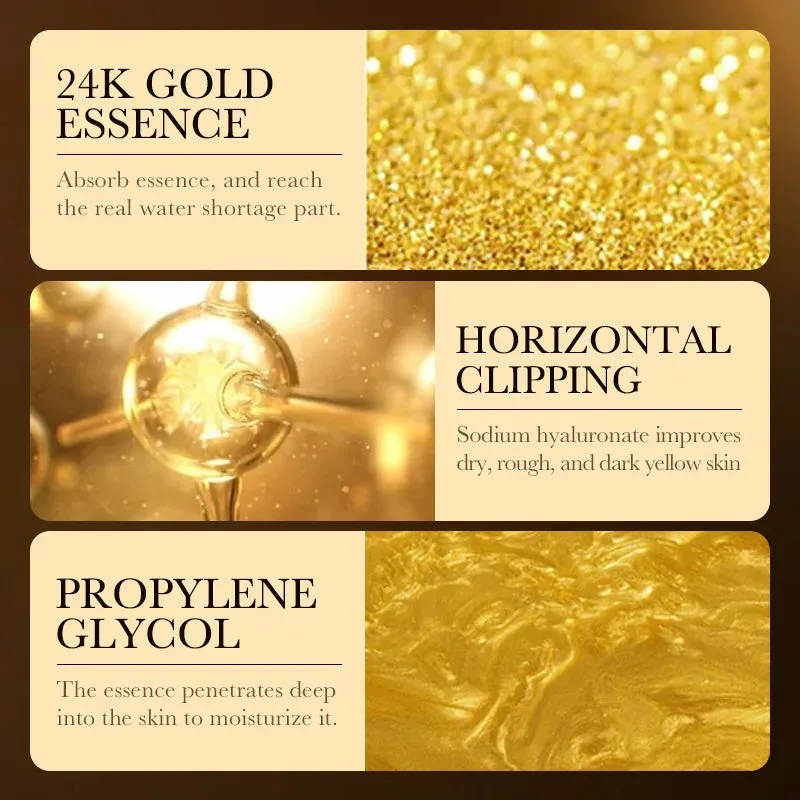 24K Gold Hyaluronic Acid Serum Moisturizing & Anti Aging