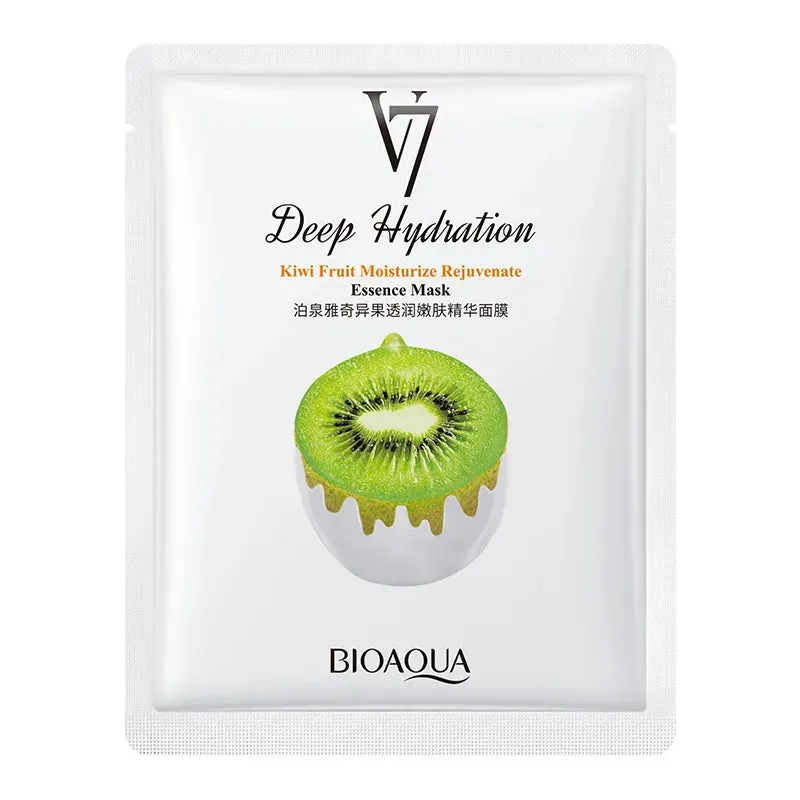 3 Piece Fruit Face Mask Kit For Moisturizing And Anti Aging