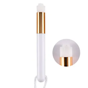 6-piece Soft Nasal Washing Brush for Blackhead Removal and Deep Cleansing - Protruding Head in White Gold