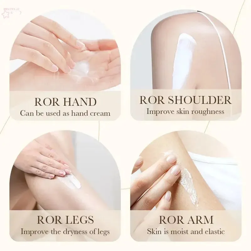 BIOAQUA White Rice Body Lotion skincare Exfoliating Moisturizing Nourishing Brightening Body Creams Skin Care Exfoliator