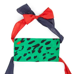 Bowie Face Covering in Green Jaguar