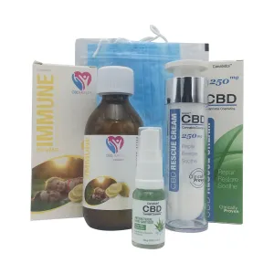 Canabidol - Sanitise, Immunise, Repair & Protect CBD Bundle