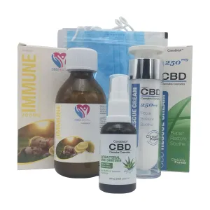 Canabidol - Sanitise, Immunise, Repair & Protect CBD Max Bundle