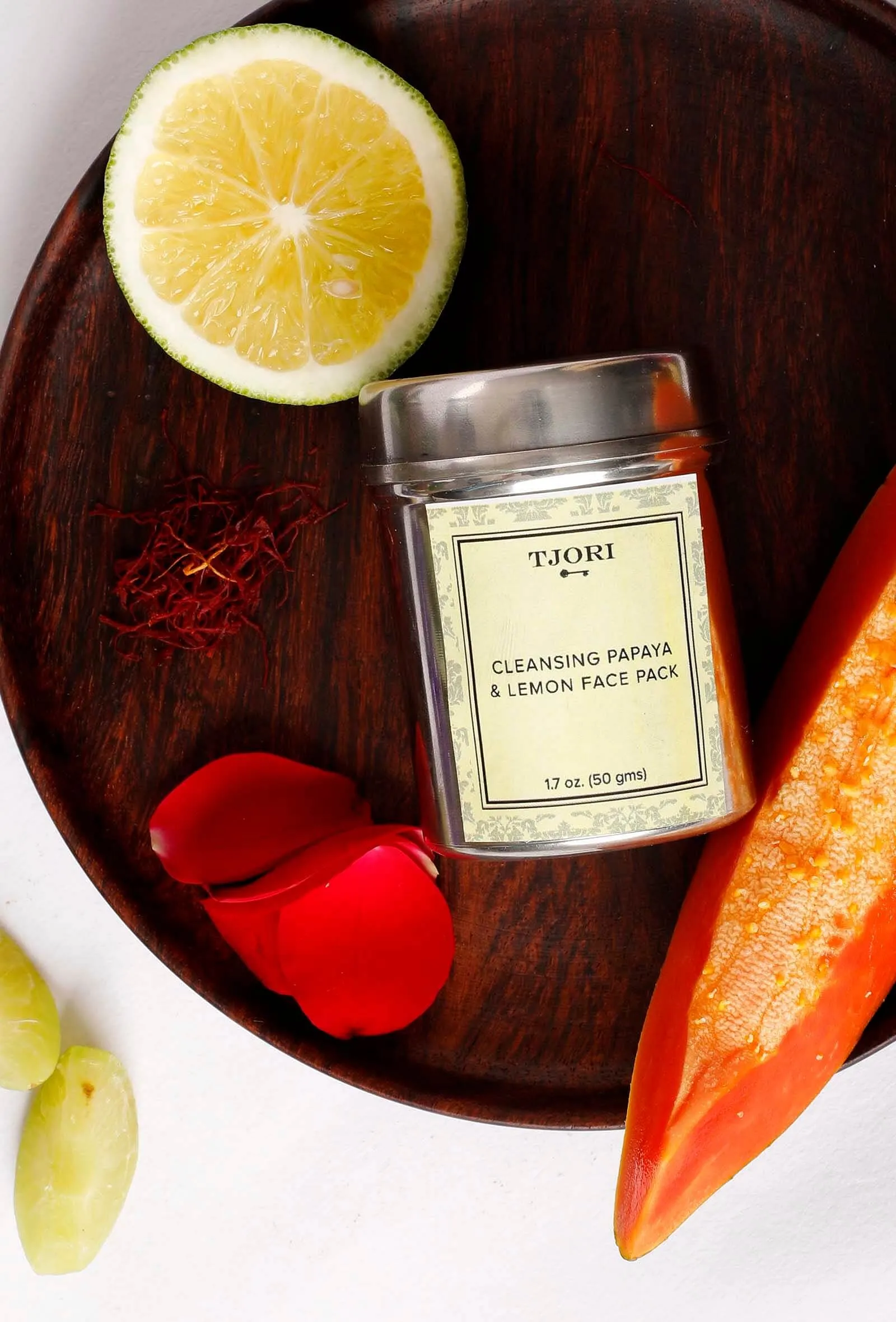 Cleansing Papaya & Lemon Face Pack