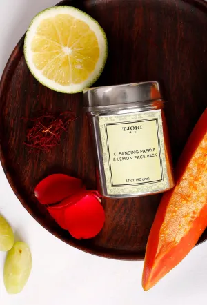 Cleansing Papaya & Lemon Face Pack