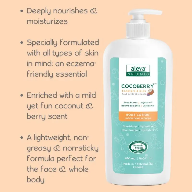 Cocoberry Body Lotion for Toddlers and Kids