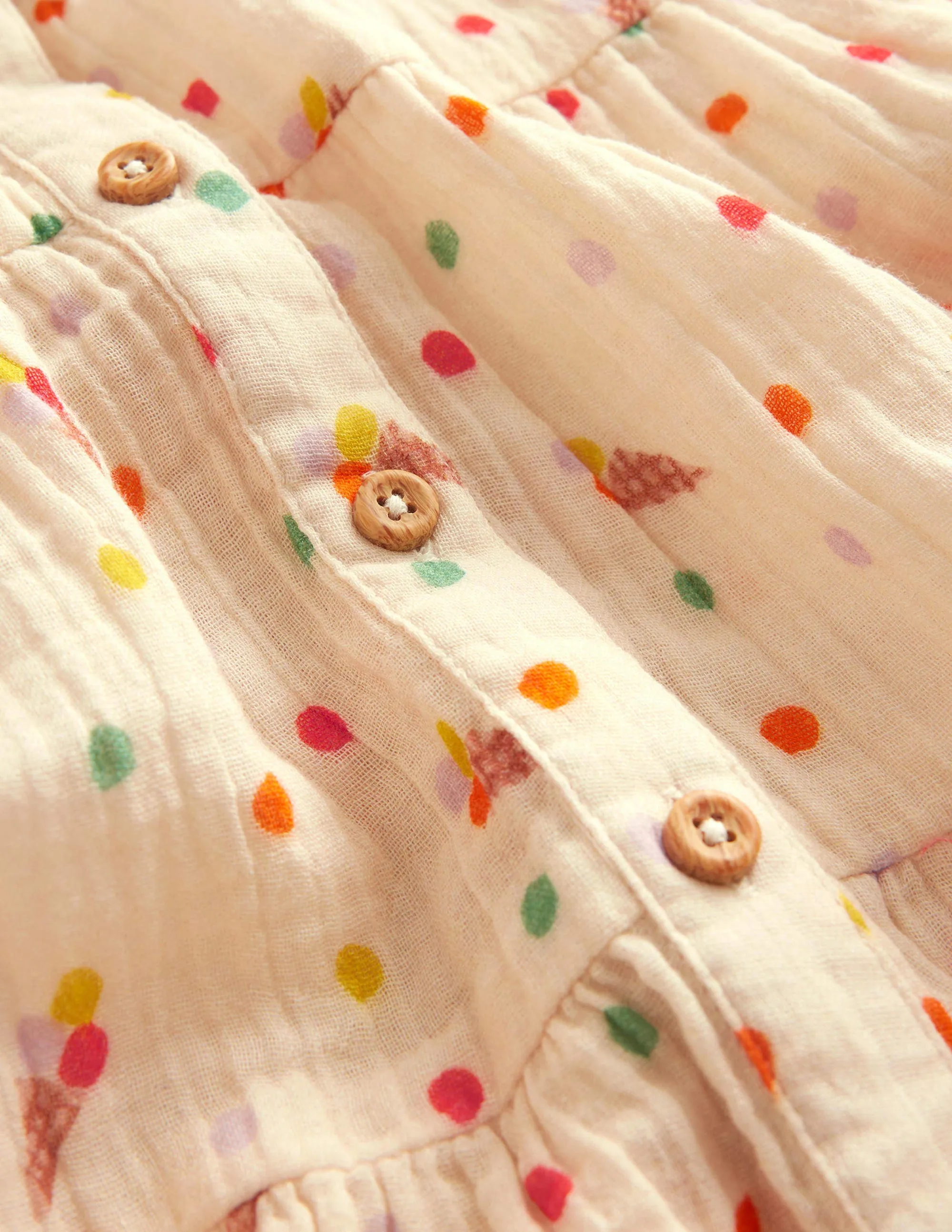 Doublecloth Midi Skirt-Vanilla Pod Ice Creams