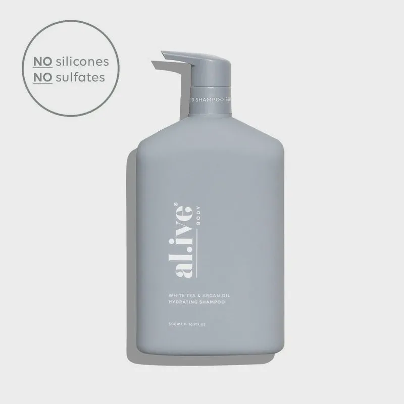 Hydrating Shampoo -White Tea & Argan Oil