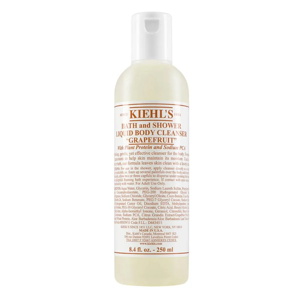 Kiehl's Since 1851 Bath and Shower Liquid Body Cleanser - Grapefruit