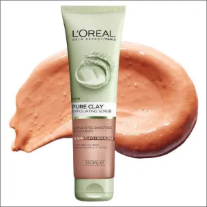 L'Oral Paris Pure Clay Red Algae Exfoliating Scrub