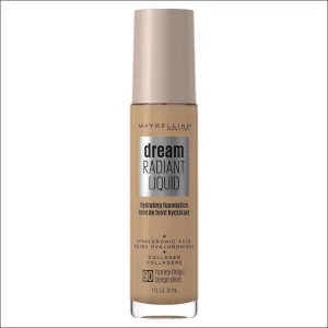 Maybelline Dream Radiant Liquid Hydrating Foundation with Hyaluronic Acid - Honey Beige 90