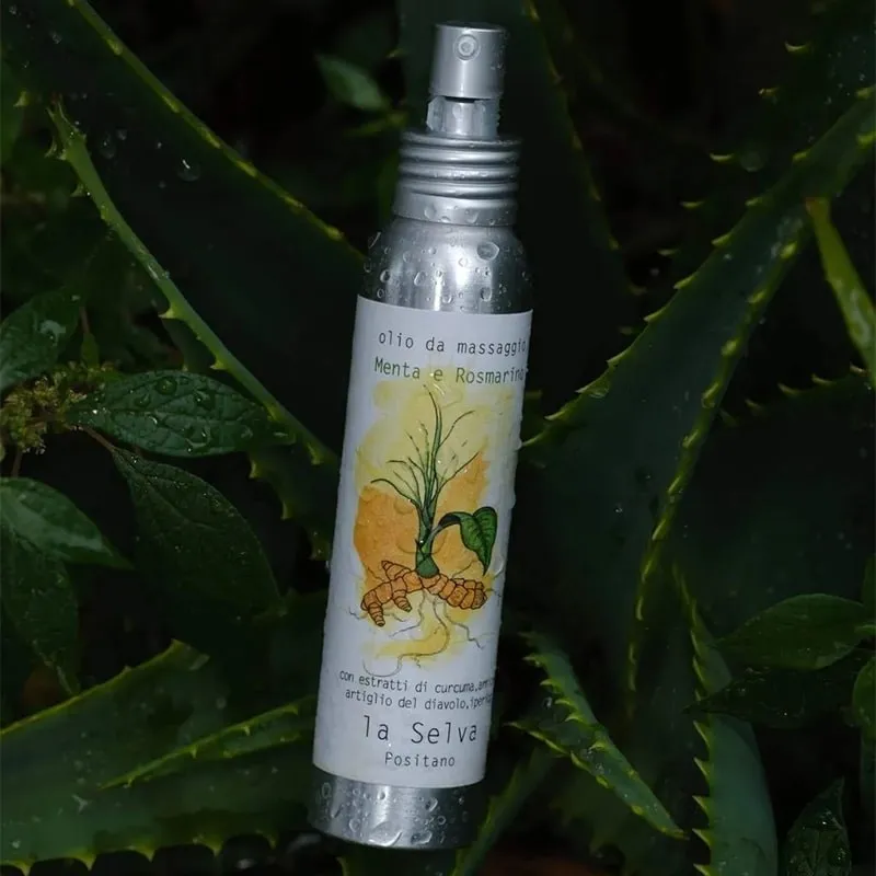 Mint and Rosemary Massage Oil