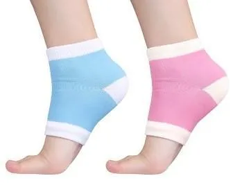 Moisturizing Spa Gel Heel Massaging Socks - Fix Dry & Cracked Feet
