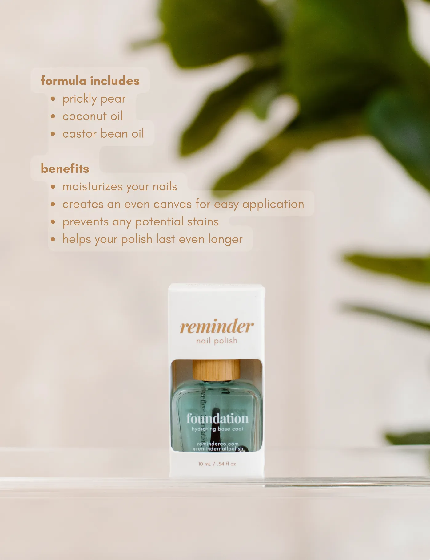 Nail Polish Hydrating Base Coat  foundation