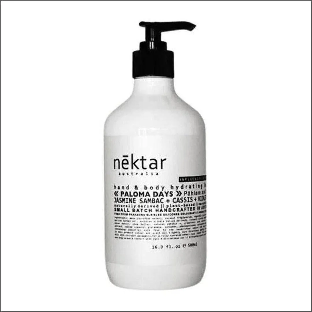 nktar Paloma Days Hand & Body Hydrating Lotion 500ml