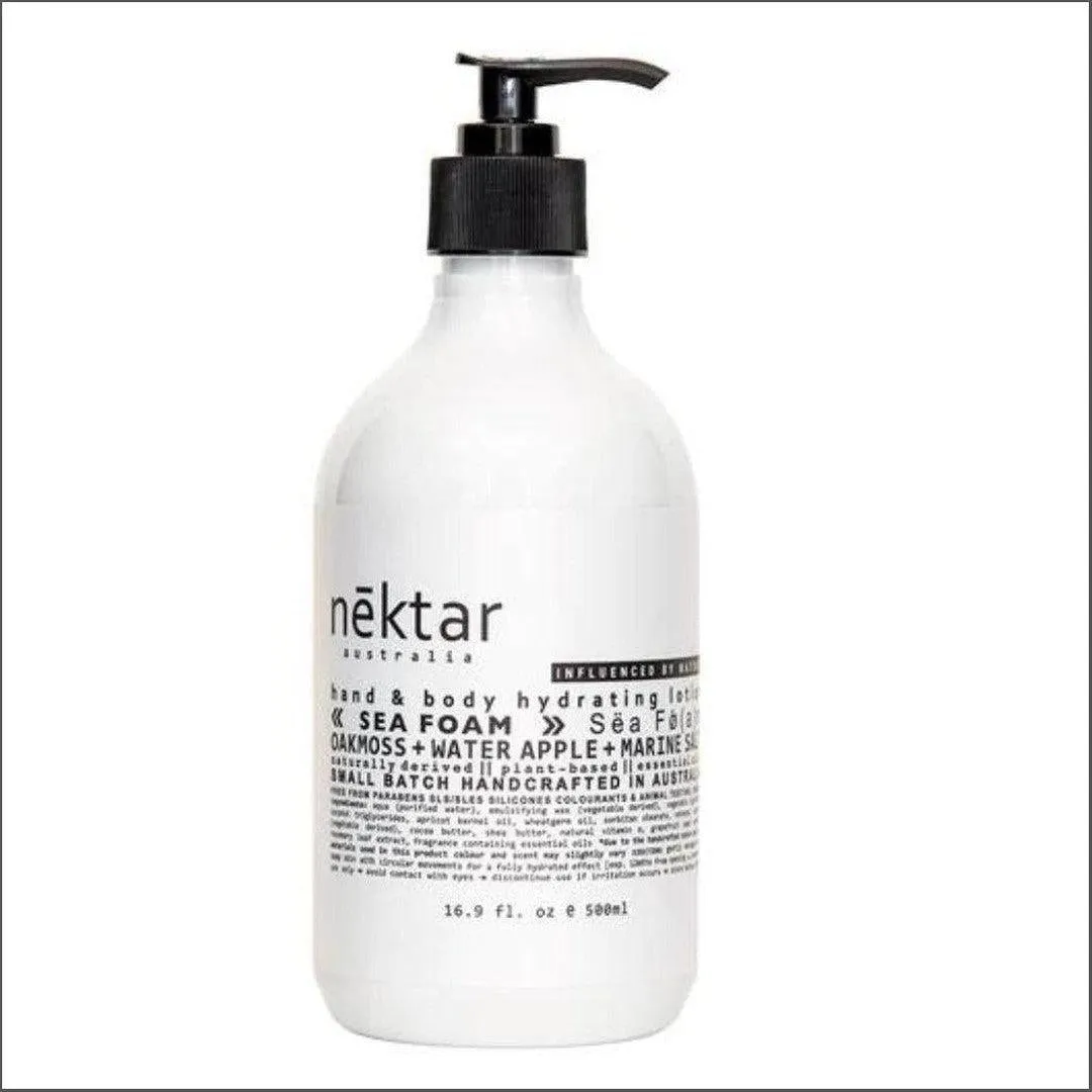 nktar Sea Foam Hand & Body Hydrating Lotion 500ml