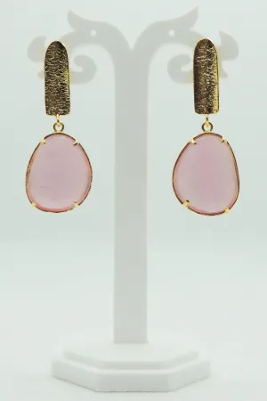 Zara Earrings In Pink